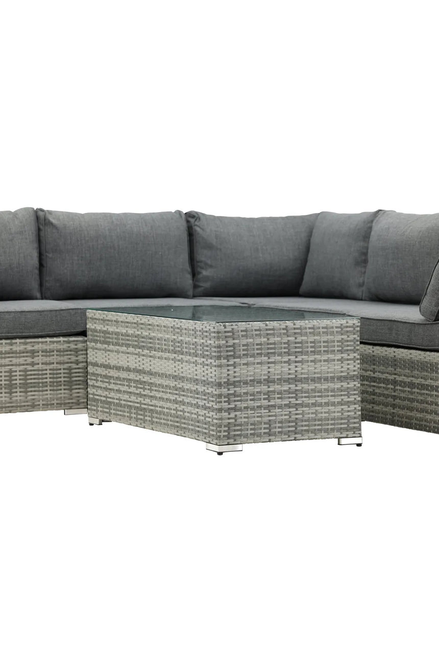 Garten Lounge-Set Amazon aus Wicker und Aluminium in Grau von Venture Home – Bild 13