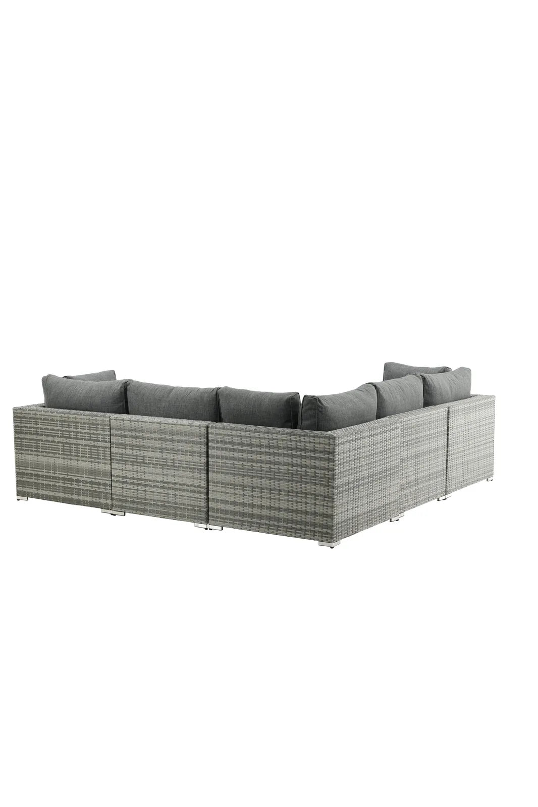Garten Lounge-Set Amazon aus Wicker und Aluminium in Grau von Venture Home – Bild 8