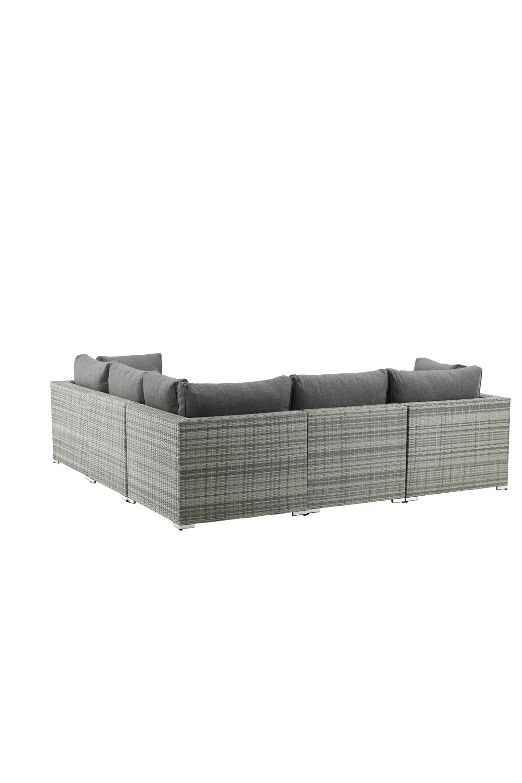 Garten Lounge-Set Amazon aus Wicker und Aluminium in Grau von Venture Home – Bild 9