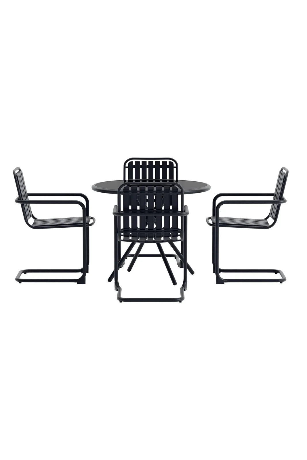 Garten Lounge-Set Chios aus Aluminium, Stahl und gehärtetem Glas von Venture Home – Bild 1