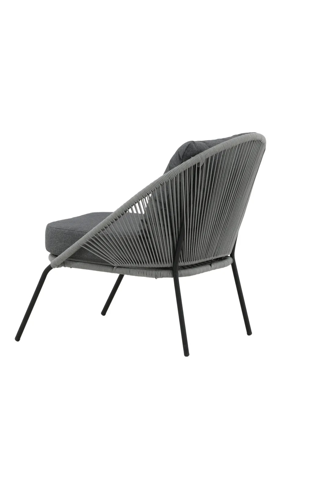 Garten Sessel Lindos aus Seil und Stahl, 2er-Set inkl. Kissen von Venture Home – Bild 5