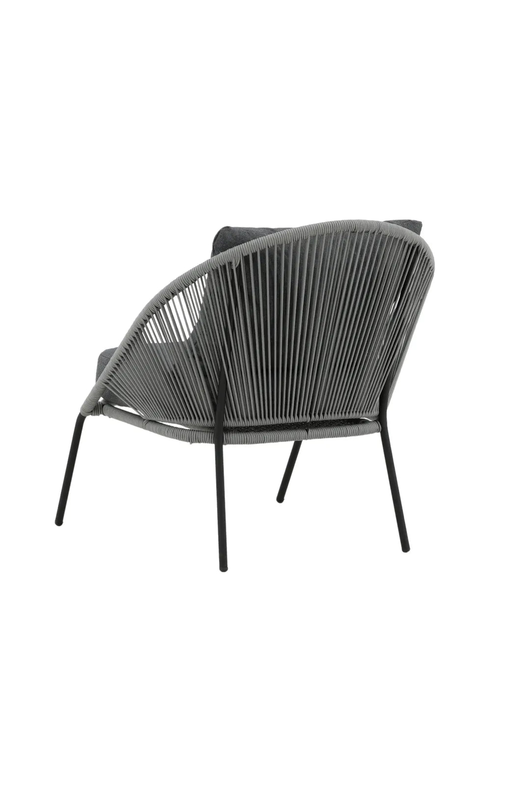 Garten Sessel Lindos aus Seil und Stahl, 2er-Set inkl. Kissen von Venture Home – Bild 6