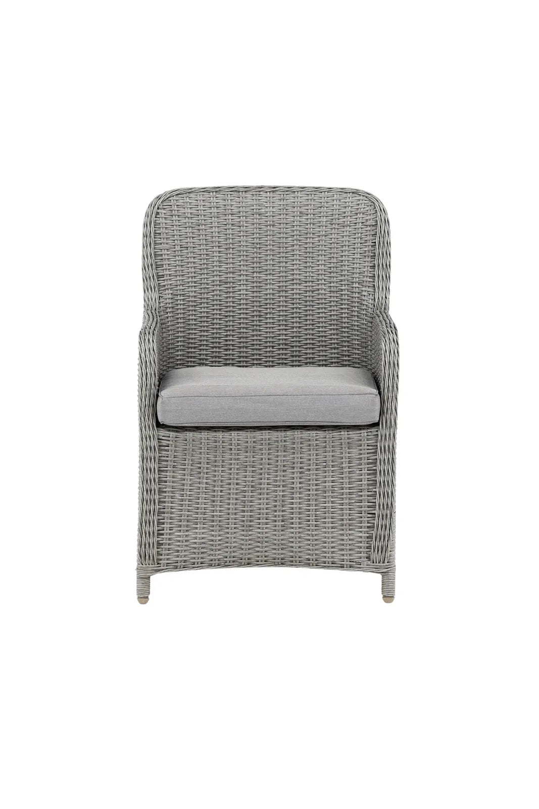 Garten Sessel Wembley aus Geflecht und Stahl in Grau von Venture Home – Bild 2