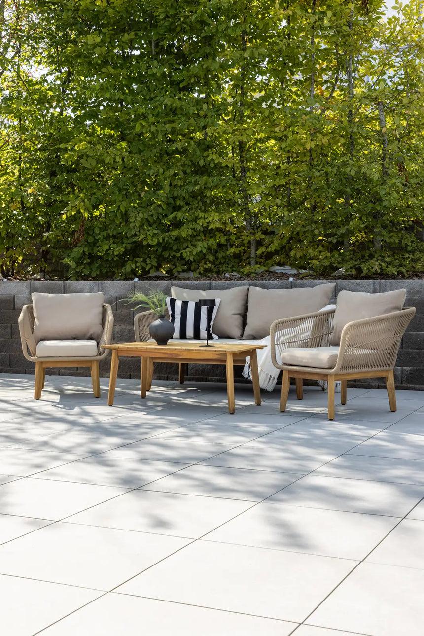 Garten Set Chania aus Akazie in Beige/Natur von Venture Home – Bild 14