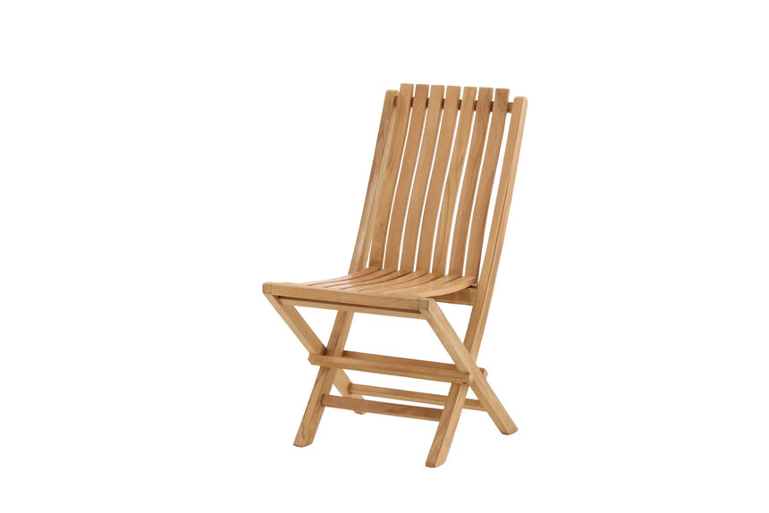 Gartenstuhl Ghana, klappbar, aus Teak in Natur von Venture Home – Bild 17