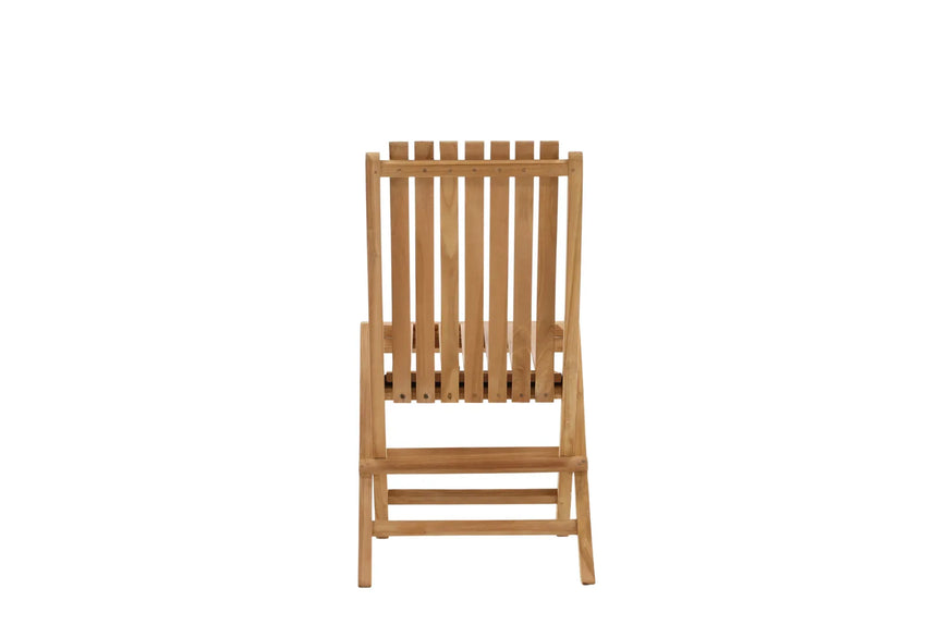 Gartenstuhl Ghana, klappbar, aus Teak in Natur von Venture Home – Bild 22