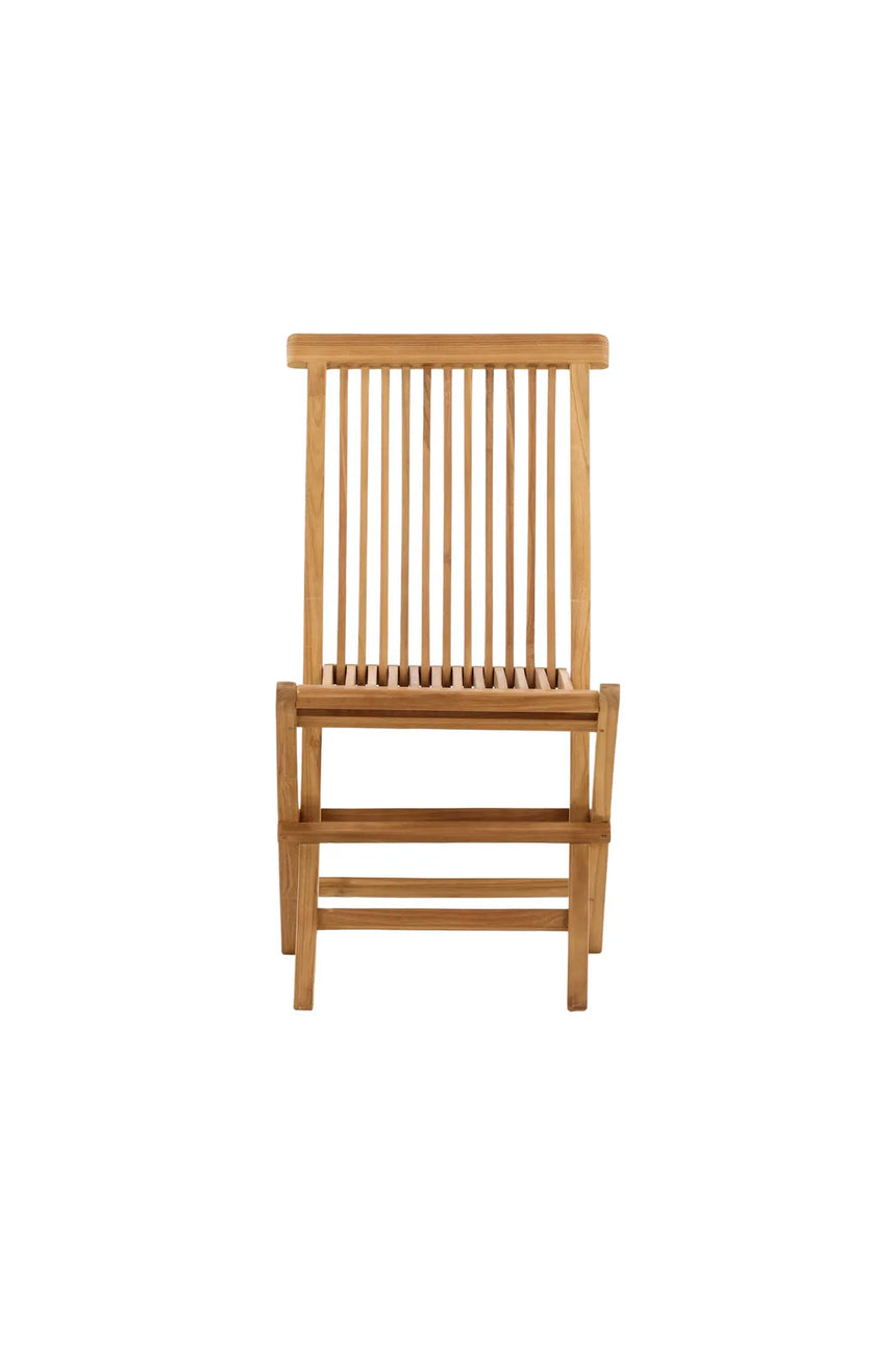 Gartenstuhl Kenya aus Teakholz in Natur von Venture Home – Bild 1