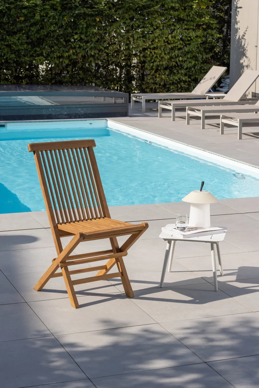 Gartenstuhl Kenya aus Teakholz in Natur von Venture Home – Bild 14