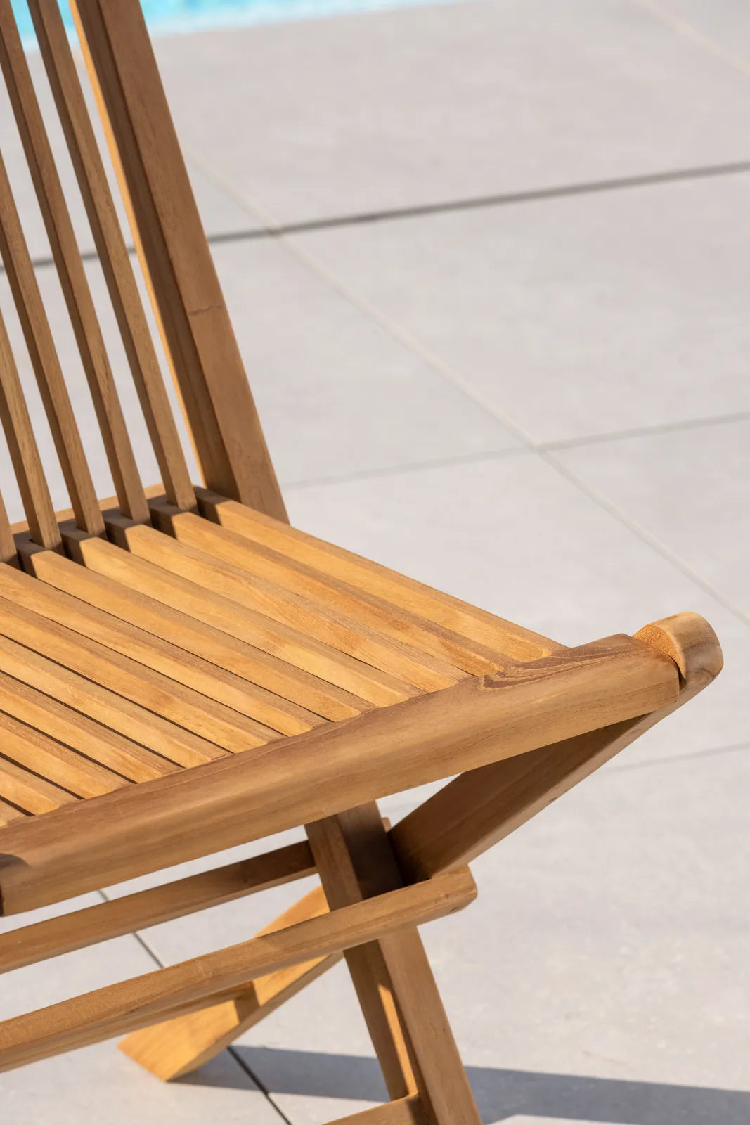 Gartenstuhl Kenya aus Teakholz in Natur von Venture Home – Bild 17