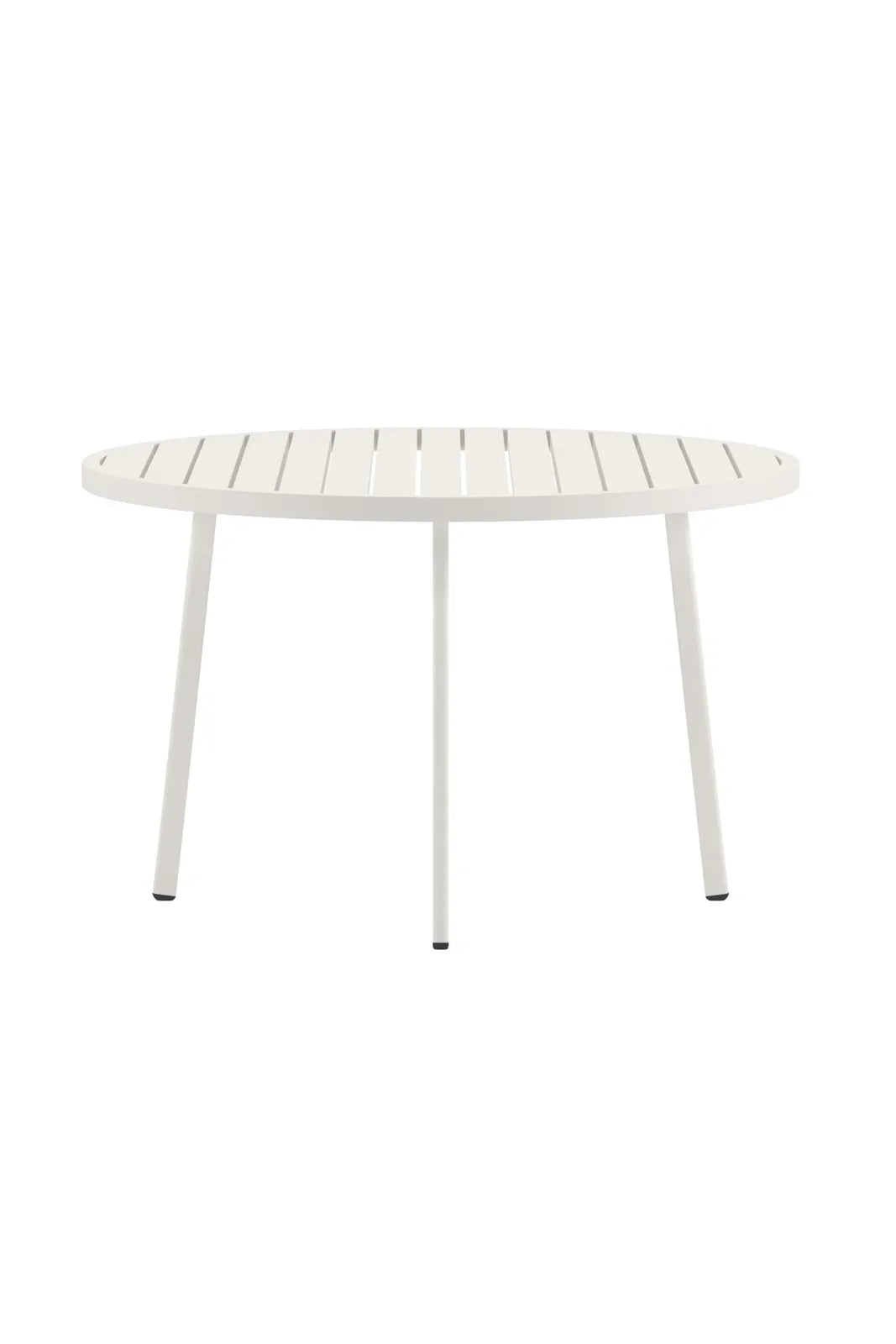 Gartentisch Giardini aus Aluminium, rund, in Beige, 120×120x74 cm von Venture Home – Bild 1