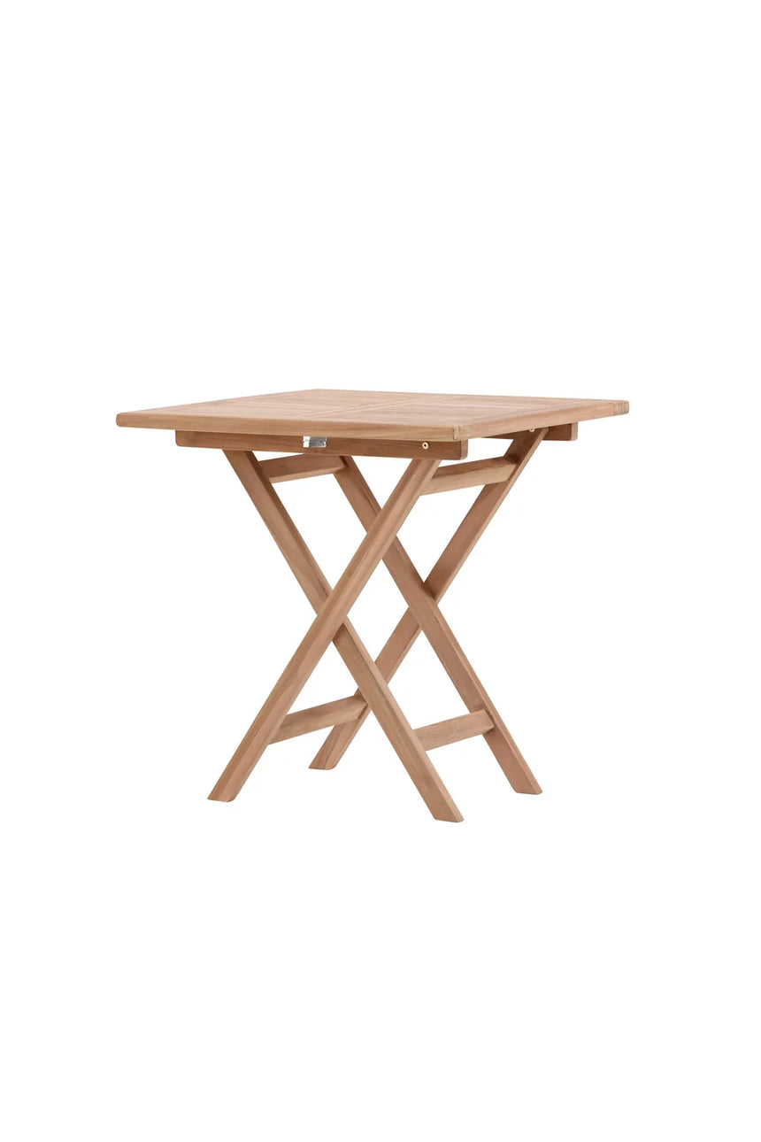 Gartentisch Kenya aus Teak in Natur, klappbar, 70×70×75 cm von Venture Home – Bild 2