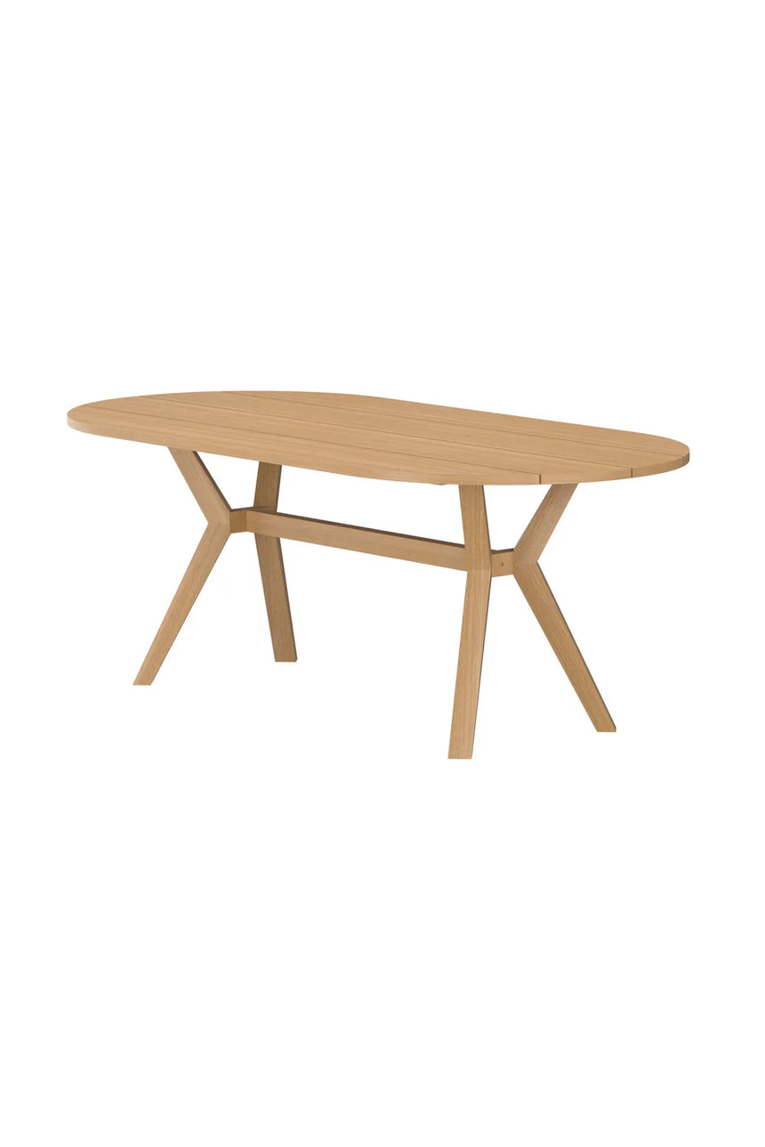 Gartentisch Kenya aus Teakholz in Natur, 200×100×75 cm von Venture Home – Bild 3