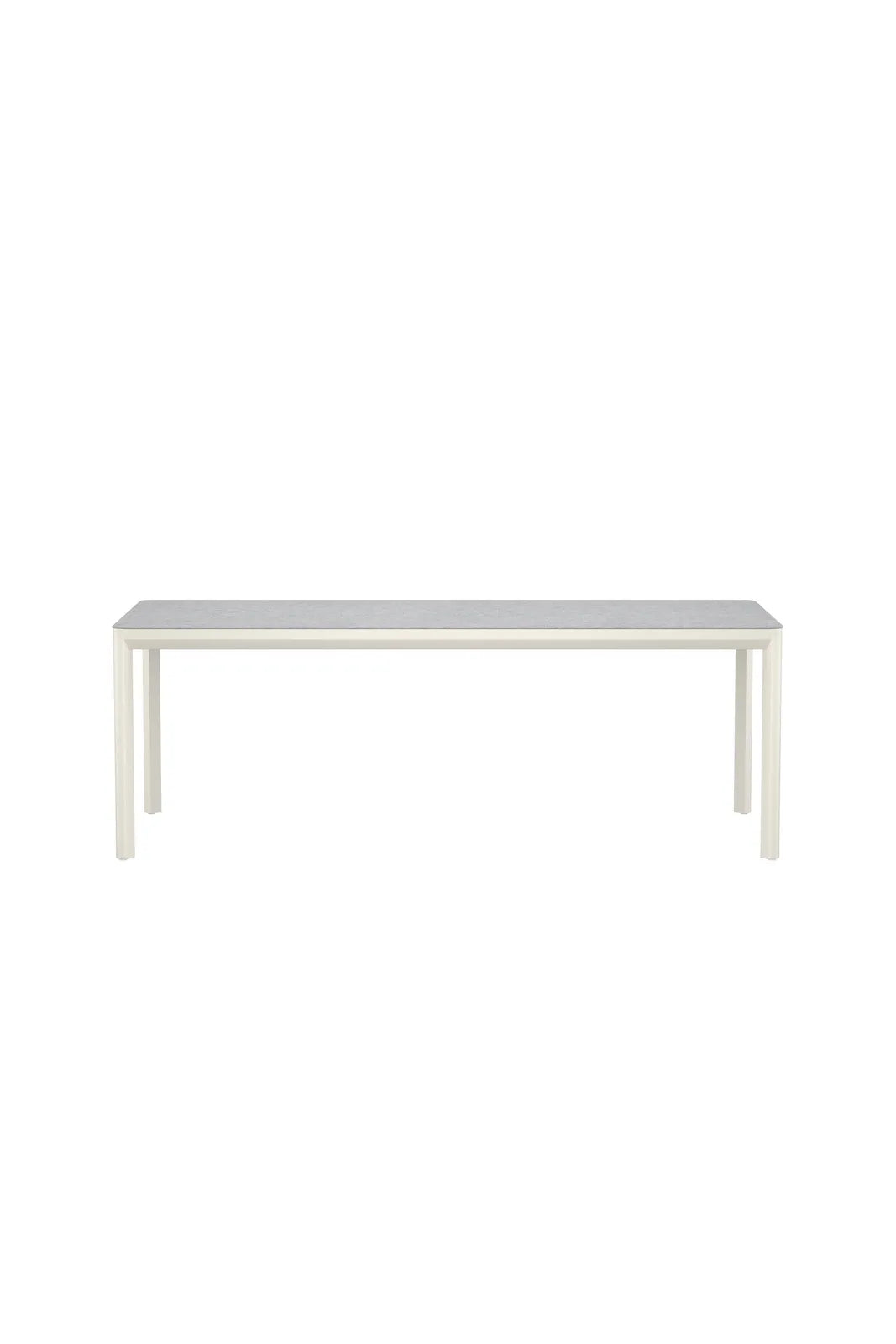 Gartentisch Lino aus Aluminium und Keramikglas in Beige, 220×100×74 cm von Venture Home – Bild 1