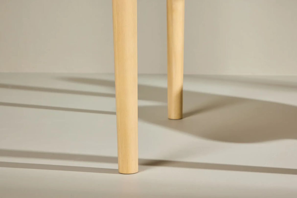 Gilda Esstisch 110x110 cm (+40cm) - Whitewash von Venture Home – Produktbild 6