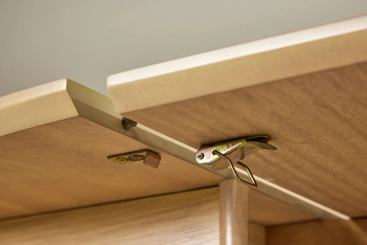 Gilda Esstisch 110x110 cm (+40cm) - Whitewash von Venture Home – Produktbild 8