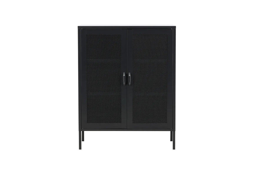 Kommode Misha aus Stahl in schwarz, 40x80x101,5 cm von Venture Home – Bild 17