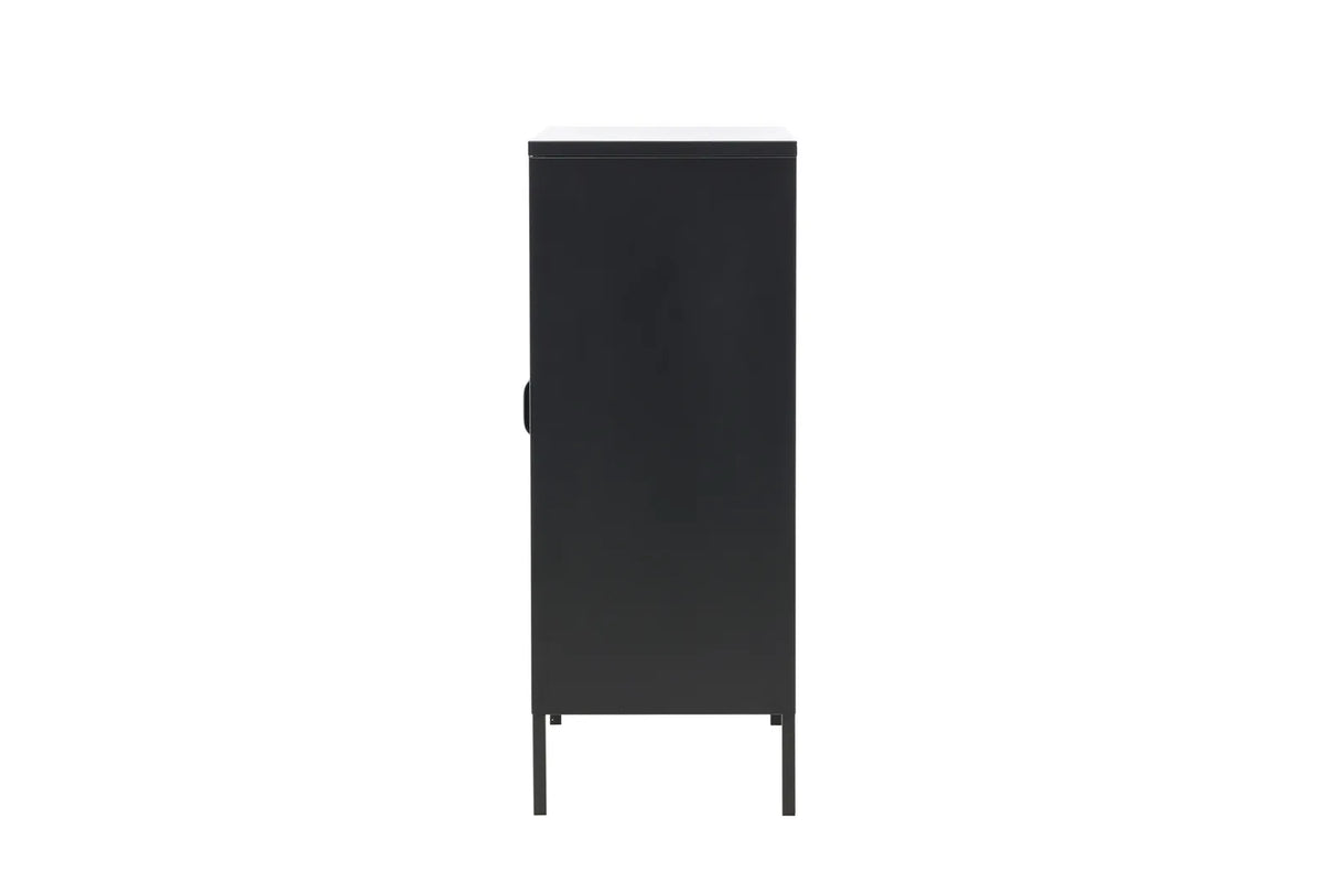 Kommode Misha aus Stahl in schwarz, 40x80x101,5 cm von Venture Home – Bild 20