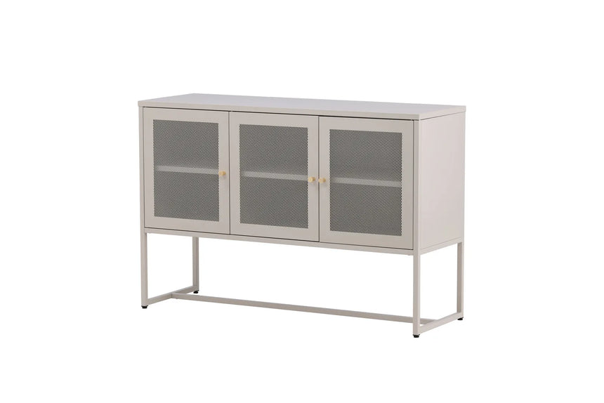 Kommode Piring aus Stahl in beige, 40x120x80 cm von Venture Home – Bild 19