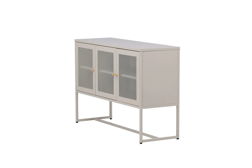 Kommode Piring aus Stahl in beige, 40x120x80 cm von Venture Home – Bild 20