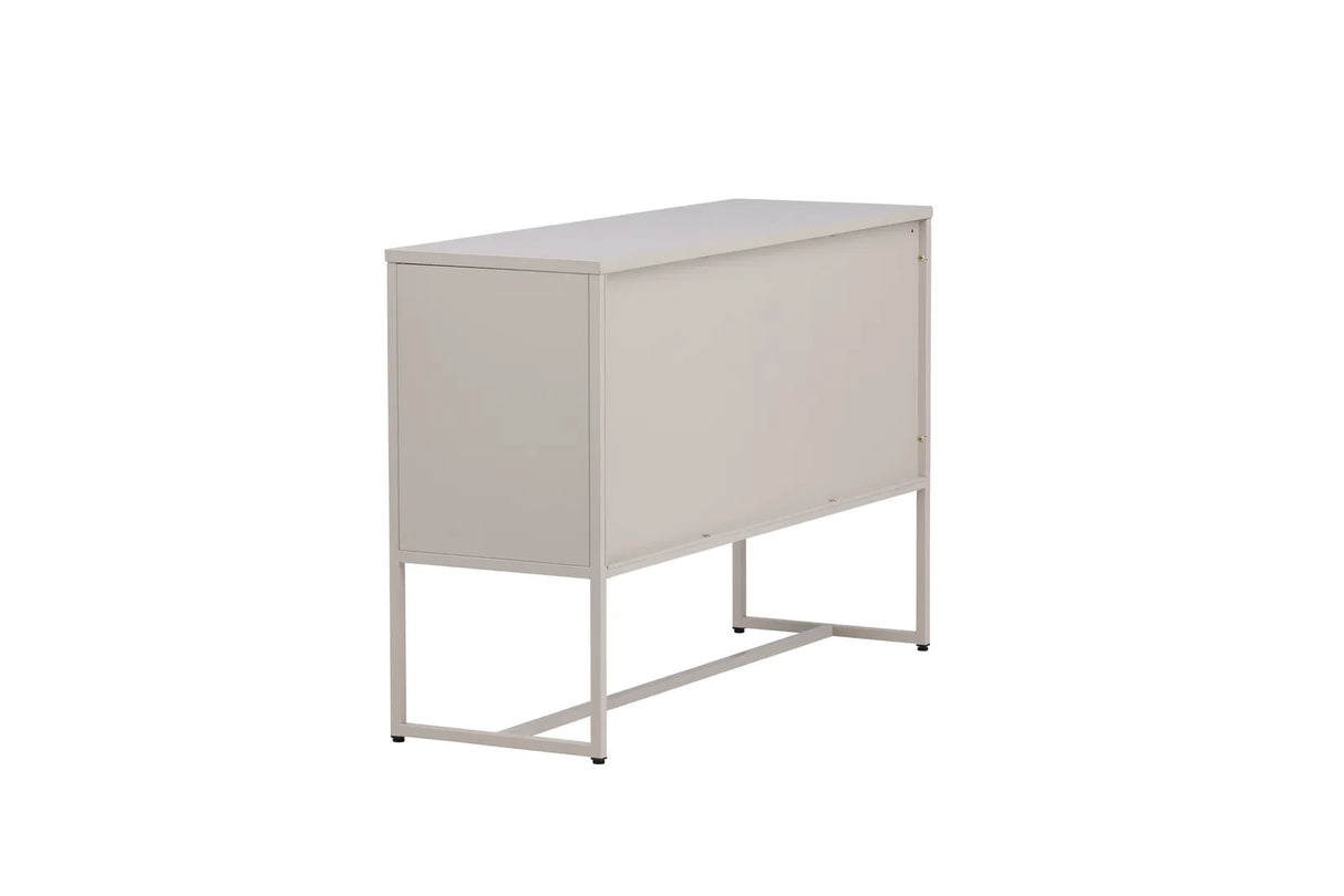Kommode Piring aus Stahl in beige, 40x120x80 cm von Venture Home – Bild 22