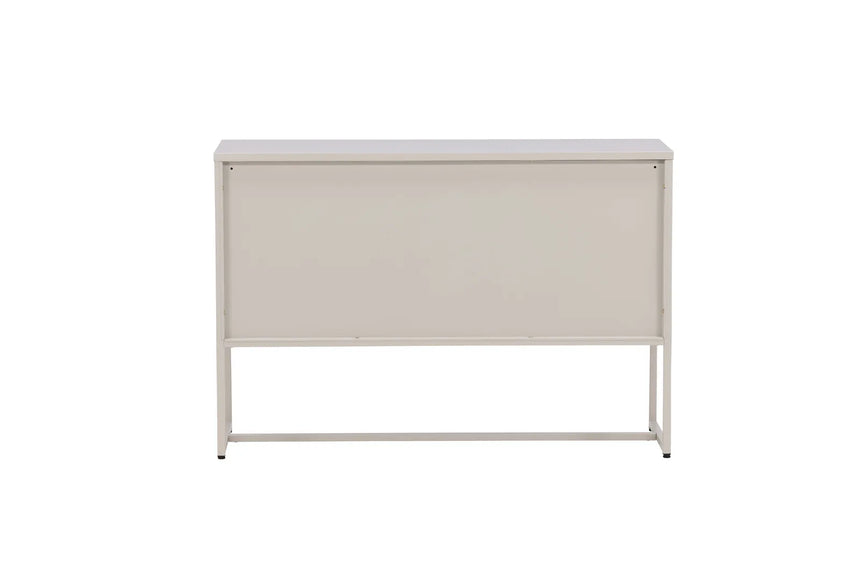Kommode Piring aus Stahl in beige, 40x120x80 cm von Venture Home – Bild 24