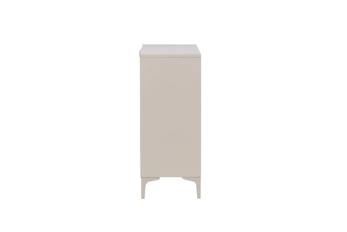 Kommode Piring aus Stahl in beige, 42x110x100 cm von Venture Home – Bild 21