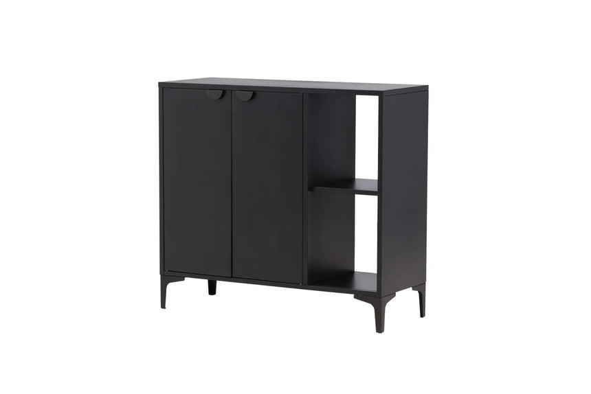 Kommode Piring in schwarz, 42x100x110 cm von Venture Home – Bild 20