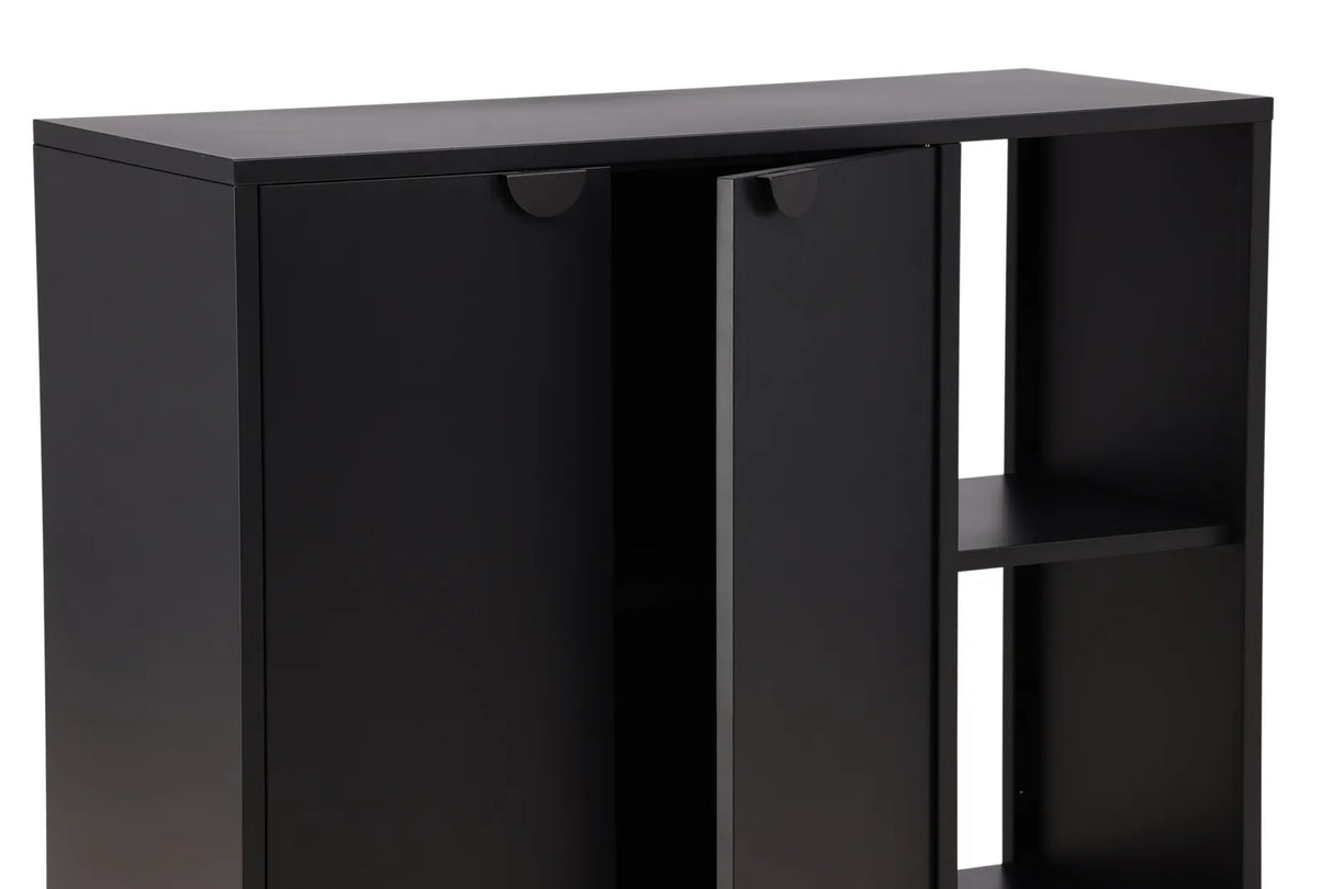 Kommode Piring in schwarz, 42x100x110 cm von Venture Home – Bild 31