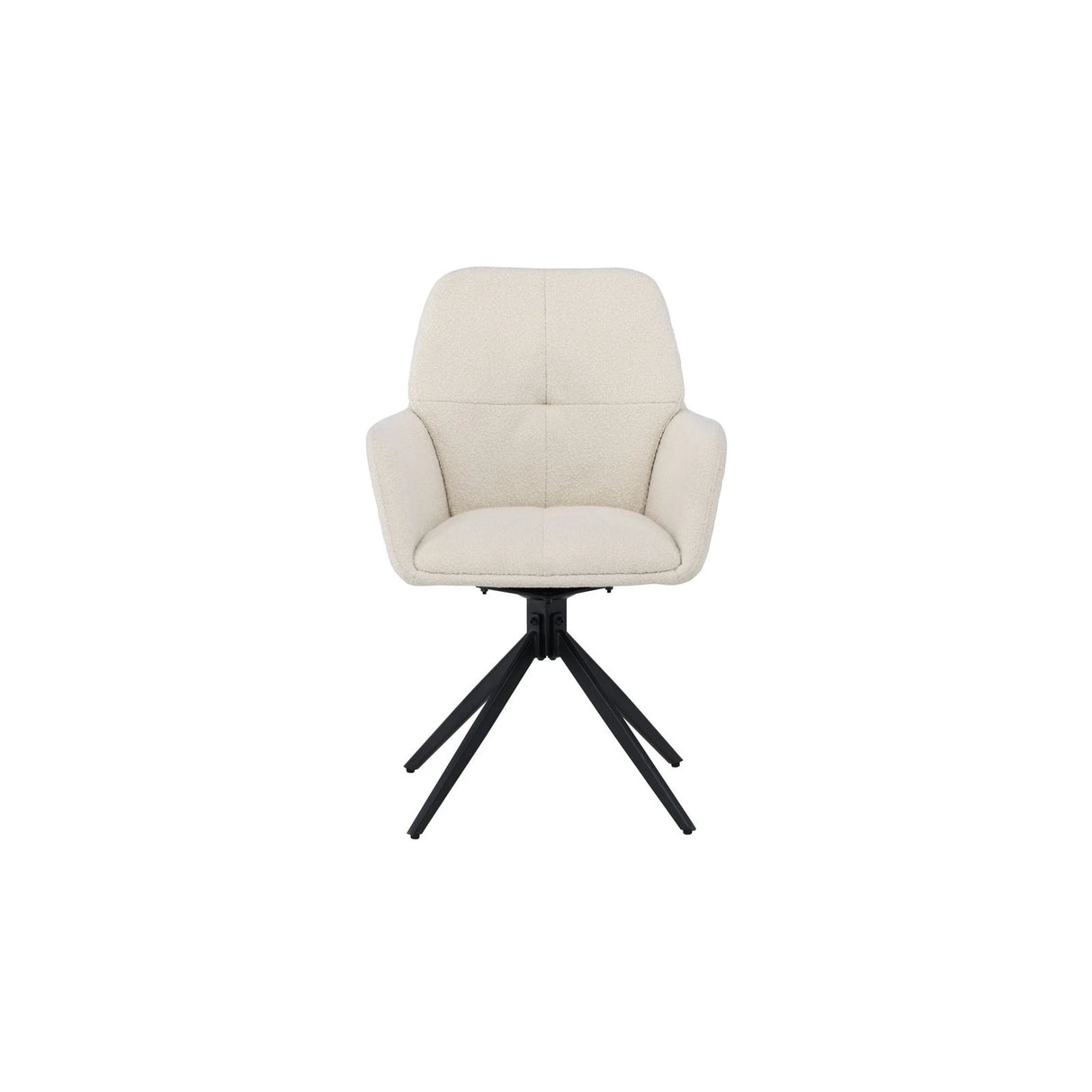 Manchi Esszimmerstuhl 2er-Pack - Schwarz / Weiß von Venture Home – Produktbild 1