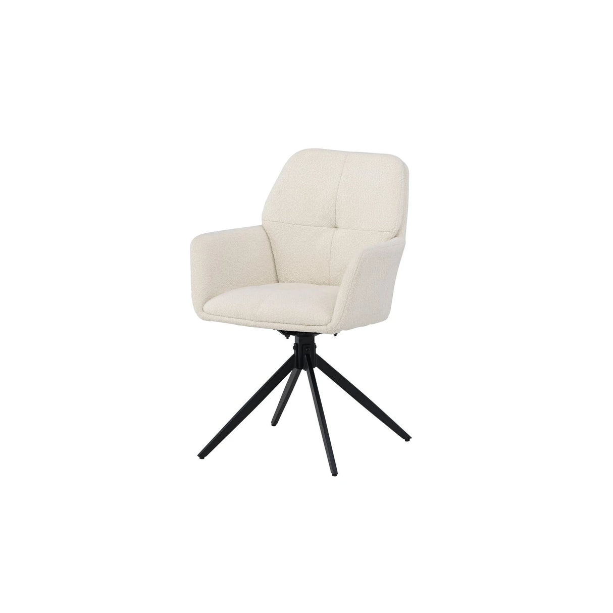 Manchi Esszimmerstuhl 2er-Pack - Schwarz / Weiß von Venture Home – Produktbild 7