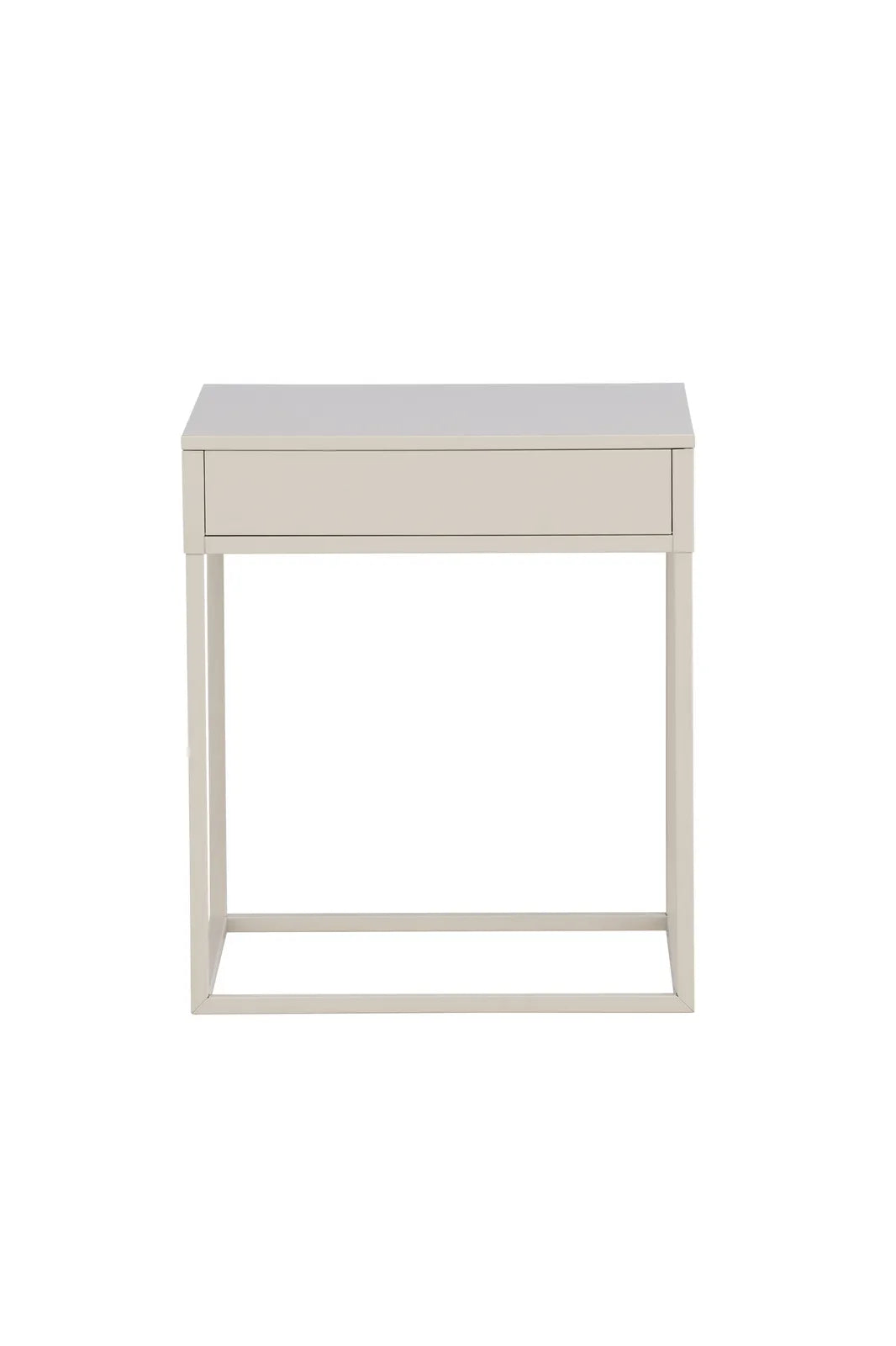 Nachtisch Bakal aus Stahl in beige, 43x41x50 cm von Venture Home – Bild 7