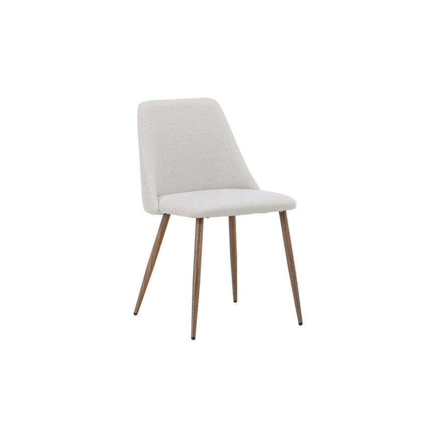 Night Essstuhl Mocca / Beige Leinen von Venture Home – Produktbild 17