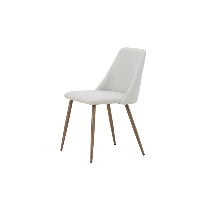 Night Essstuhl Mocca / Beige Leinen von Venture Home – Produktbild 8