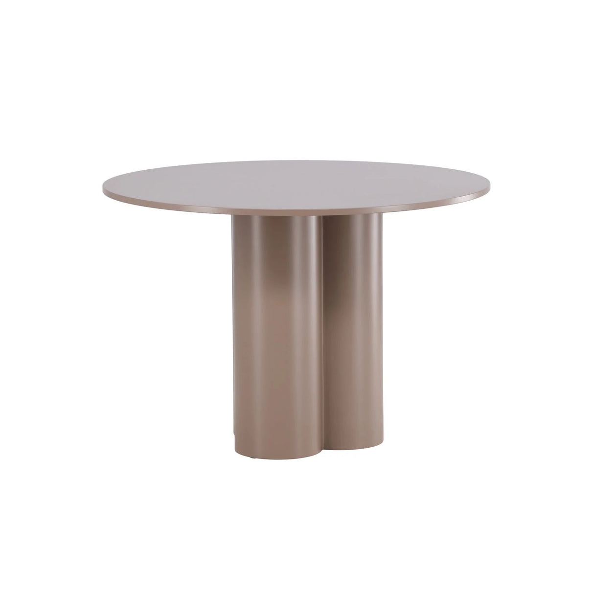 Olivia runder Esstisch 110x110 cm - Dunkelbraun von Venture Home – Produktbild 7