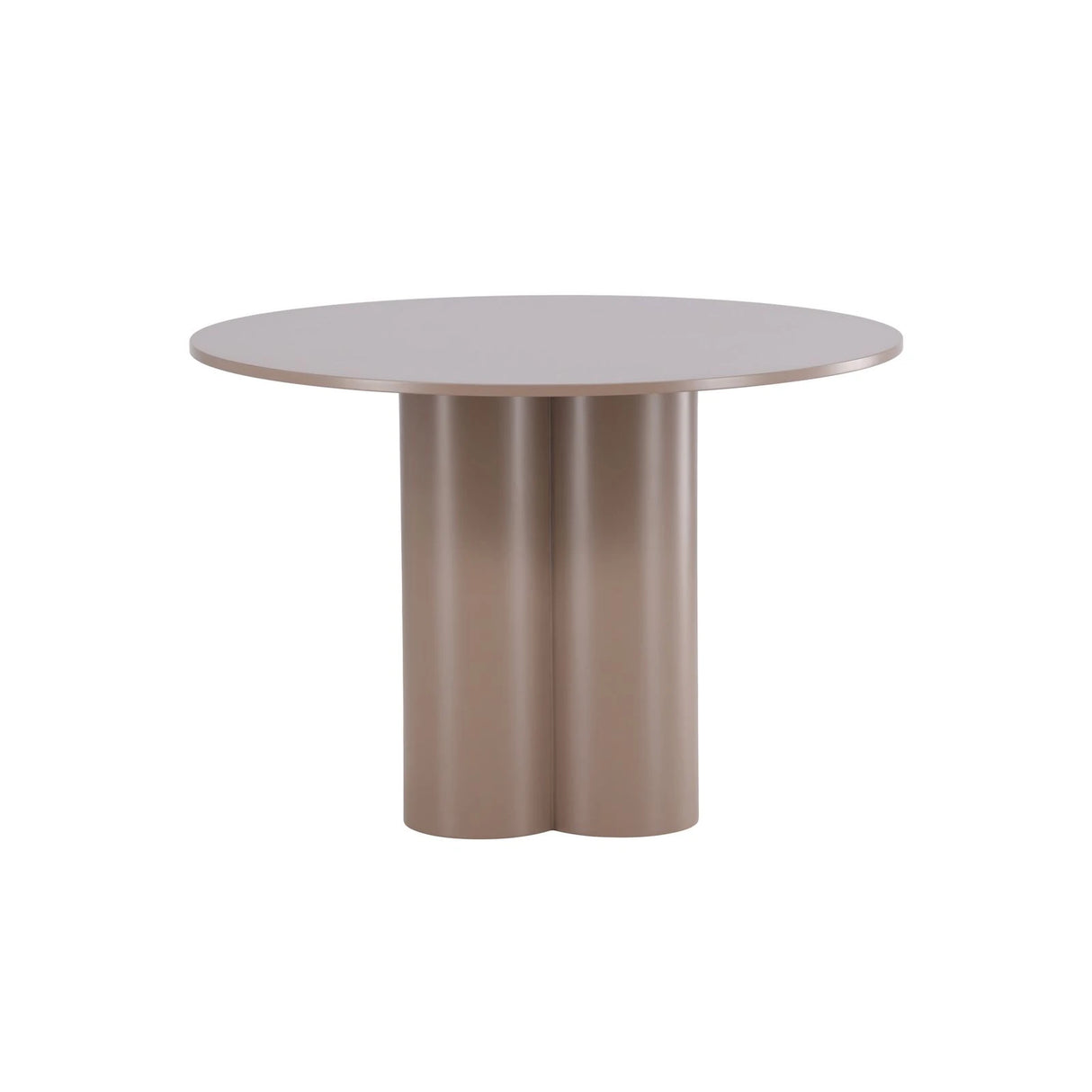 Olivia runder Esstisch 110x110 cm - Dunkelbraun von Venture Home – Produktbild 8