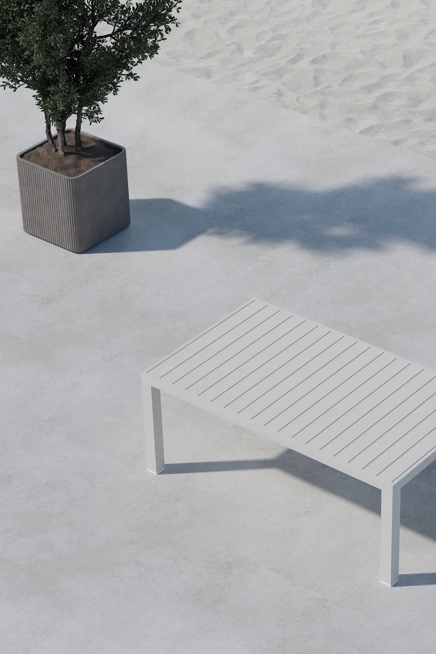 Outdoor Couchtisch Copacabana aus Aluminium, 120×70×45 cm von Venture Home – Bild 14