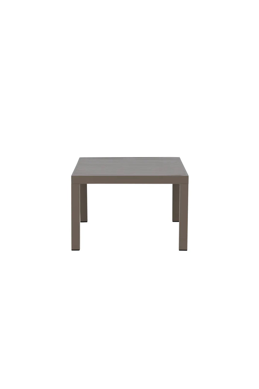 Outdoor Couchtisch Copacabana aus Aluminium in Braun, 120×70×45 cm von Venture Home – Bild 4