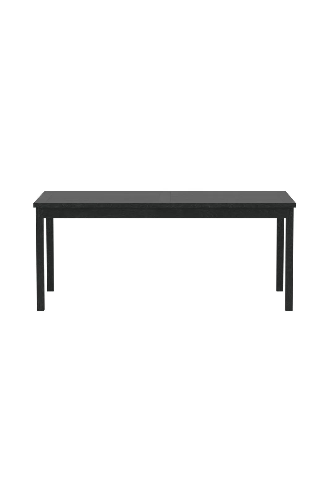Outdoor Tisch Kenya aus Teak in Schwarz, 180×90×75 cm von Venture Home – Bild 1