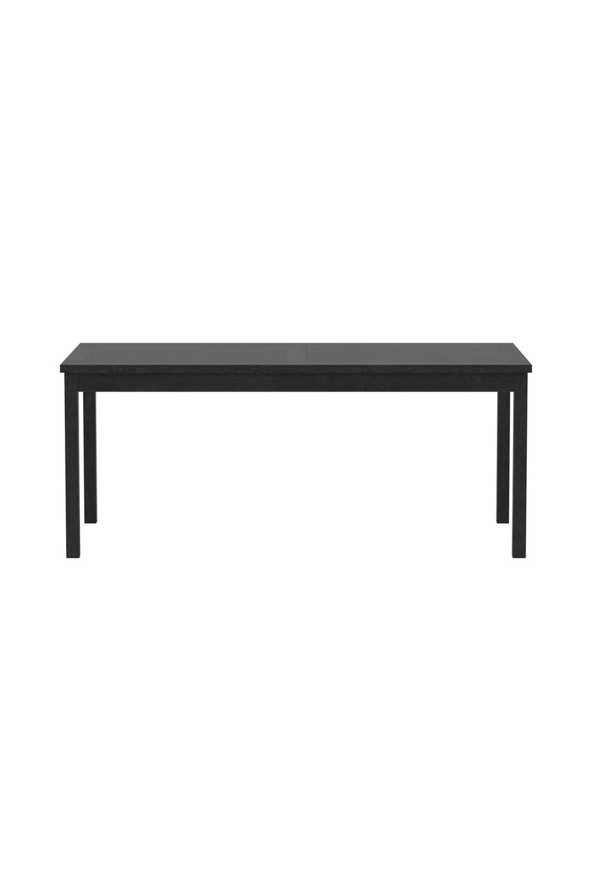 Outdoor Tisch Kenya aus Teak in Schwarz, 180×90×75 cm von Venture Home – Bild 1