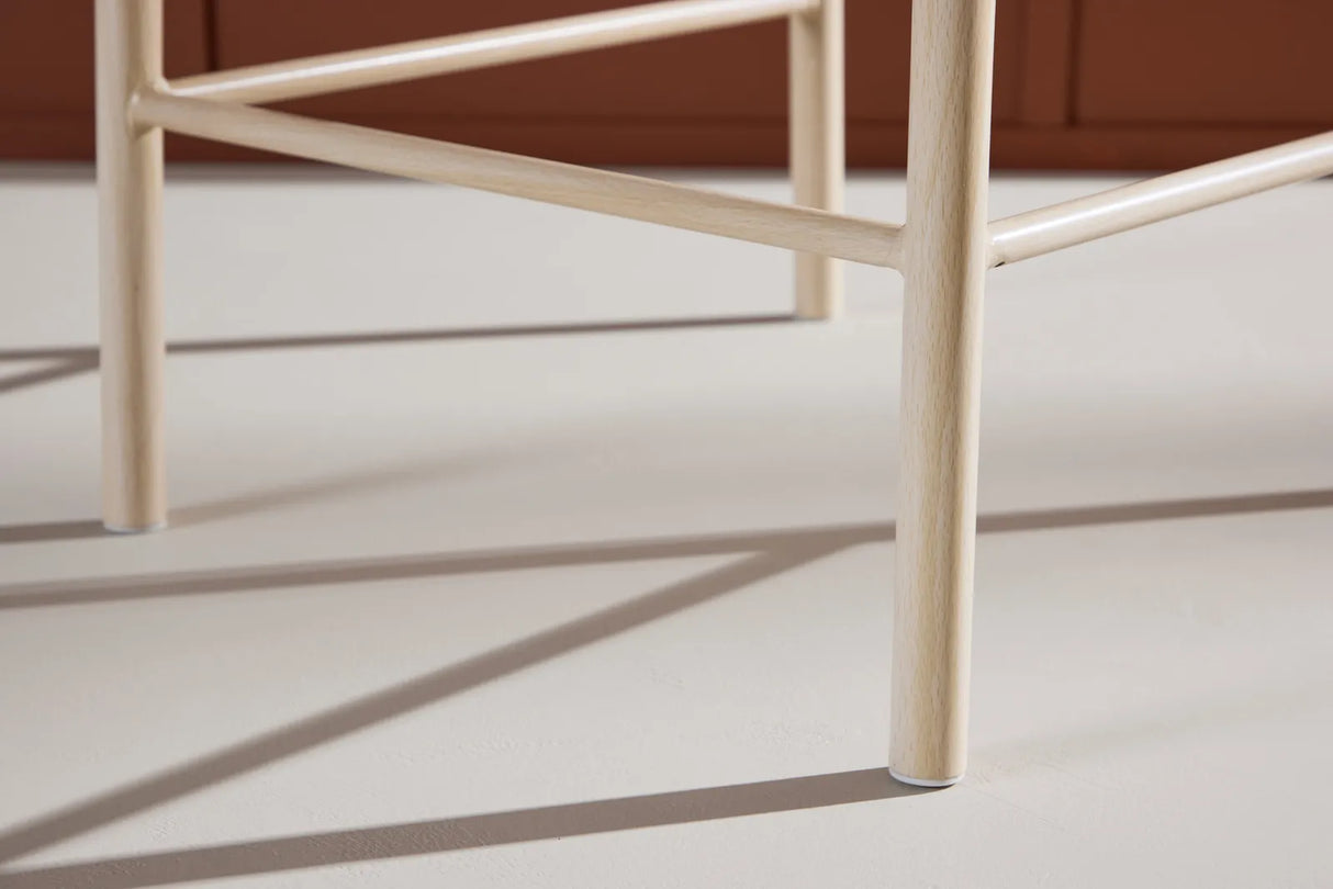 Polly Barstuhl Rückenlehne Whitewash / Nature Rope von Venture Home – Produktbild 5