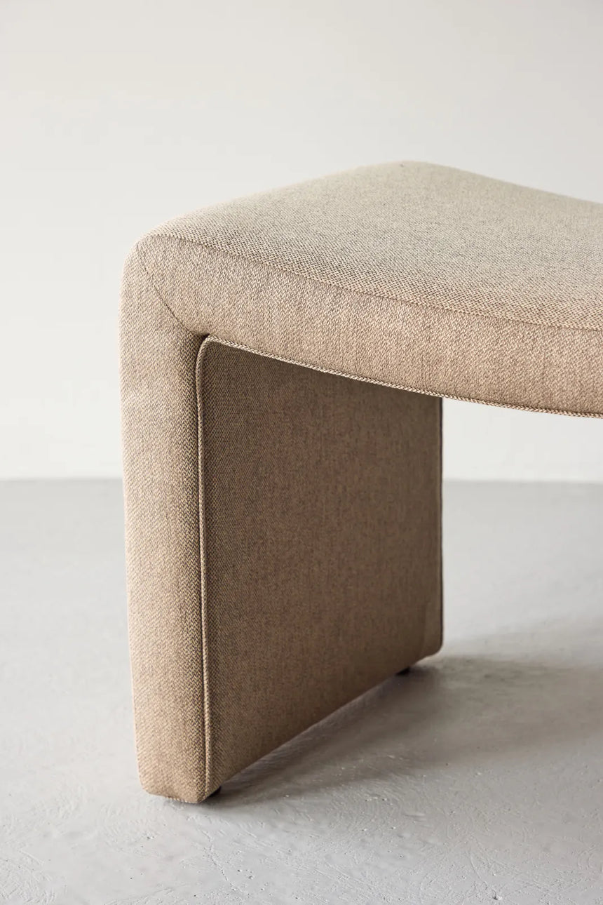 Pouf Bonn in braun von Venture Home – Bild 14