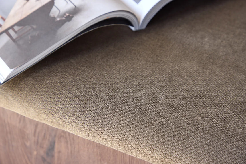 Pouf Todd mokkafarbend von Venture Home – Bild 31