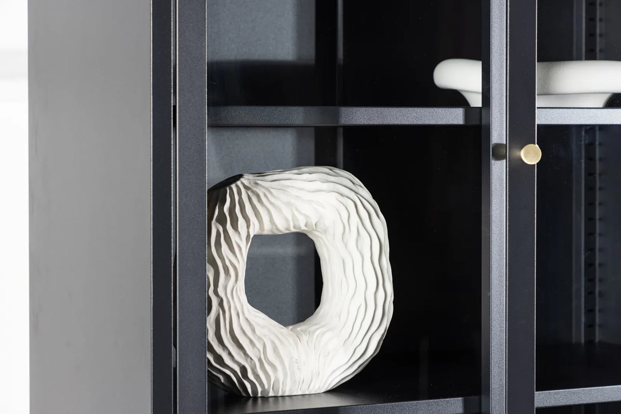 Regal Bakal aus Stahl in schwarz, 80x40x190 cm von Venture Home – Bild 23