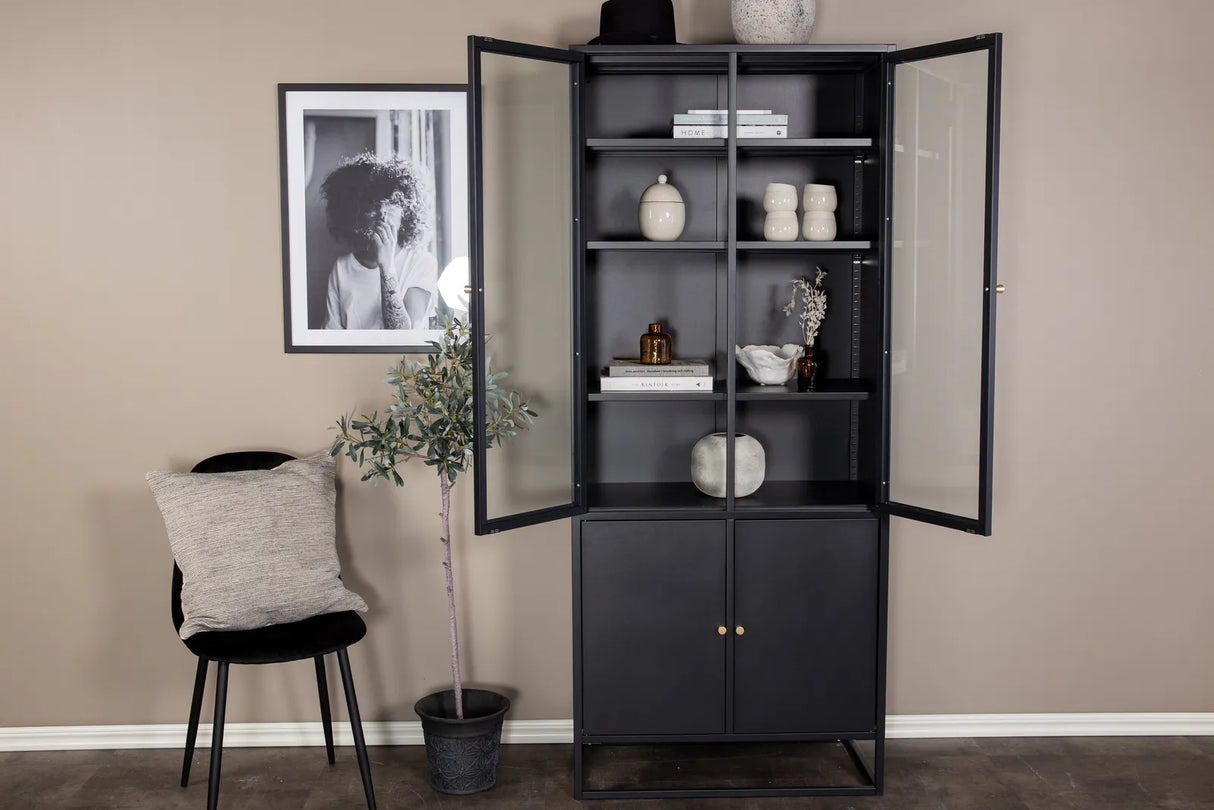 Regal Bakal aus Stahl in schwarz, 80x40x190 cm von Venture Home – Bild 34