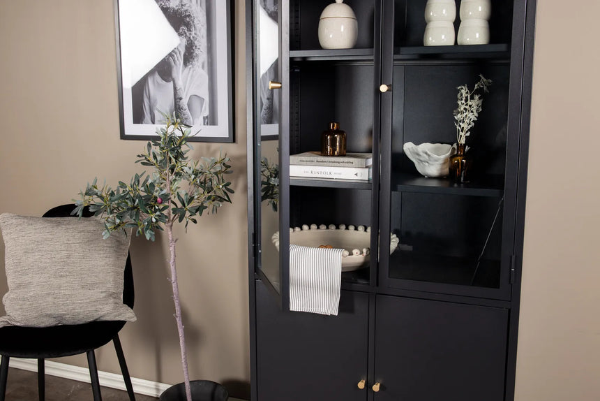 Regal Bakal aus Stahl in schwarz, 80x40x190 cm von Venture Home – Bild 35
