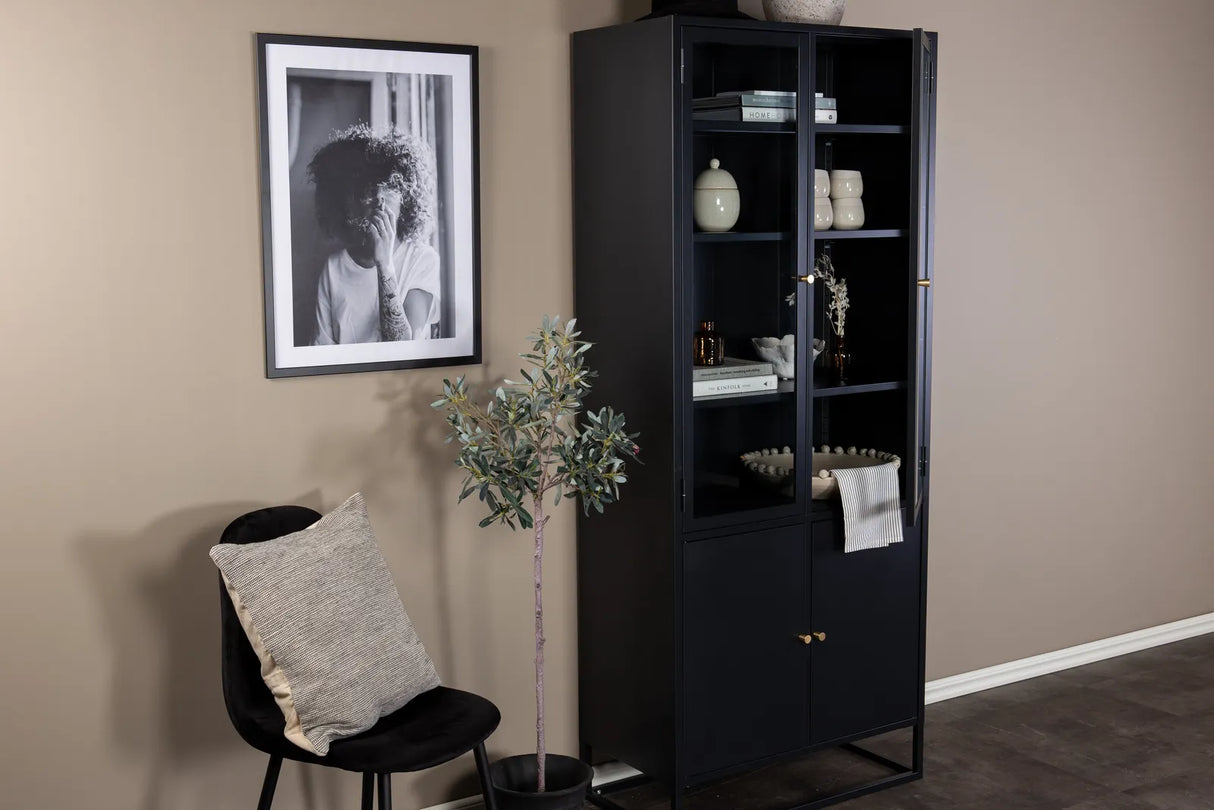 Regal Bakal aus Stahl in schwarz, 80x40x190 cm von Venture Home – Bild 37