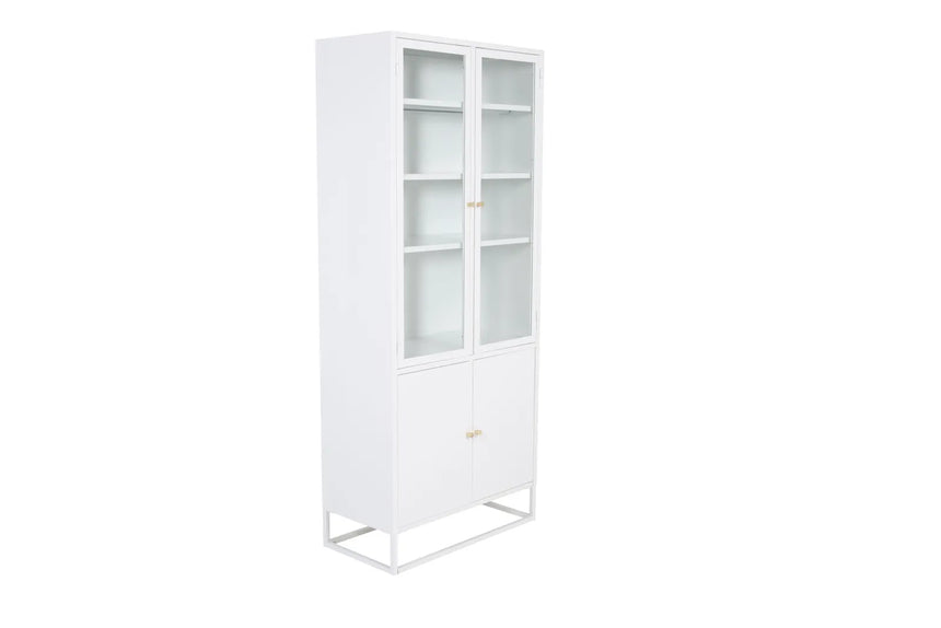 Regal Bakal aus Stahl in weiß, 80x40x190 cm von Venture Home – Bild 1