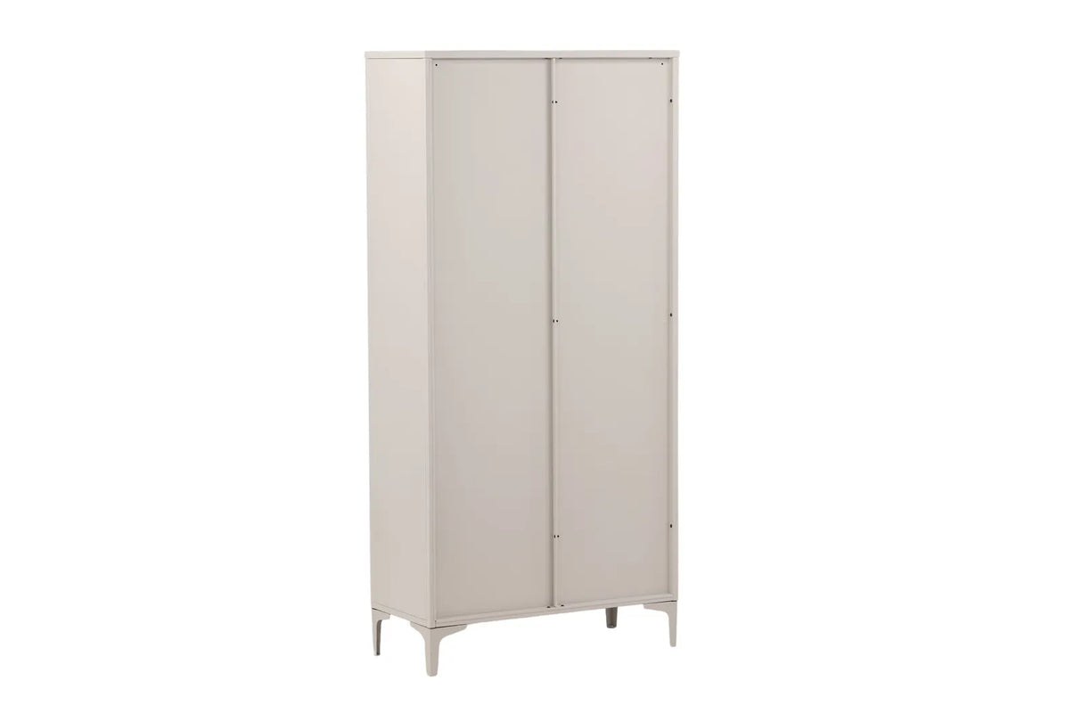 Regal Piring aus Stahl in beige, 40x90x190 cm von Venture Home – Bild 24