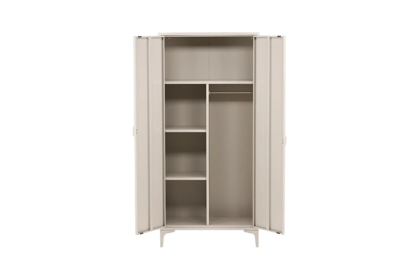 Regal Piring aus Stahl in hellgrau, 85x45x183 cm von Venture Home – Bild 35