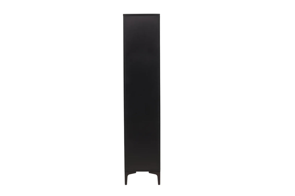 Regal Piring aus Stahl in schwarz, 40x90x190 cm von Venture Home – Bild 24